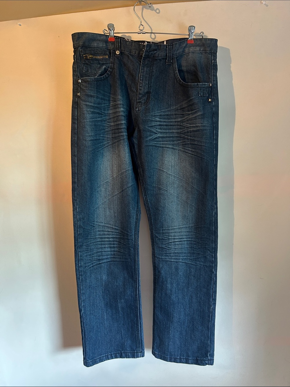 Vertical sport size 3832 Men's Dark Blue Jeans